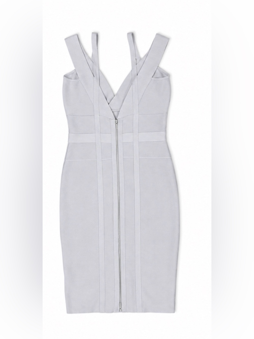 VENUS Body-con dress in lilac NWT US 10 - Picture 3 of 6